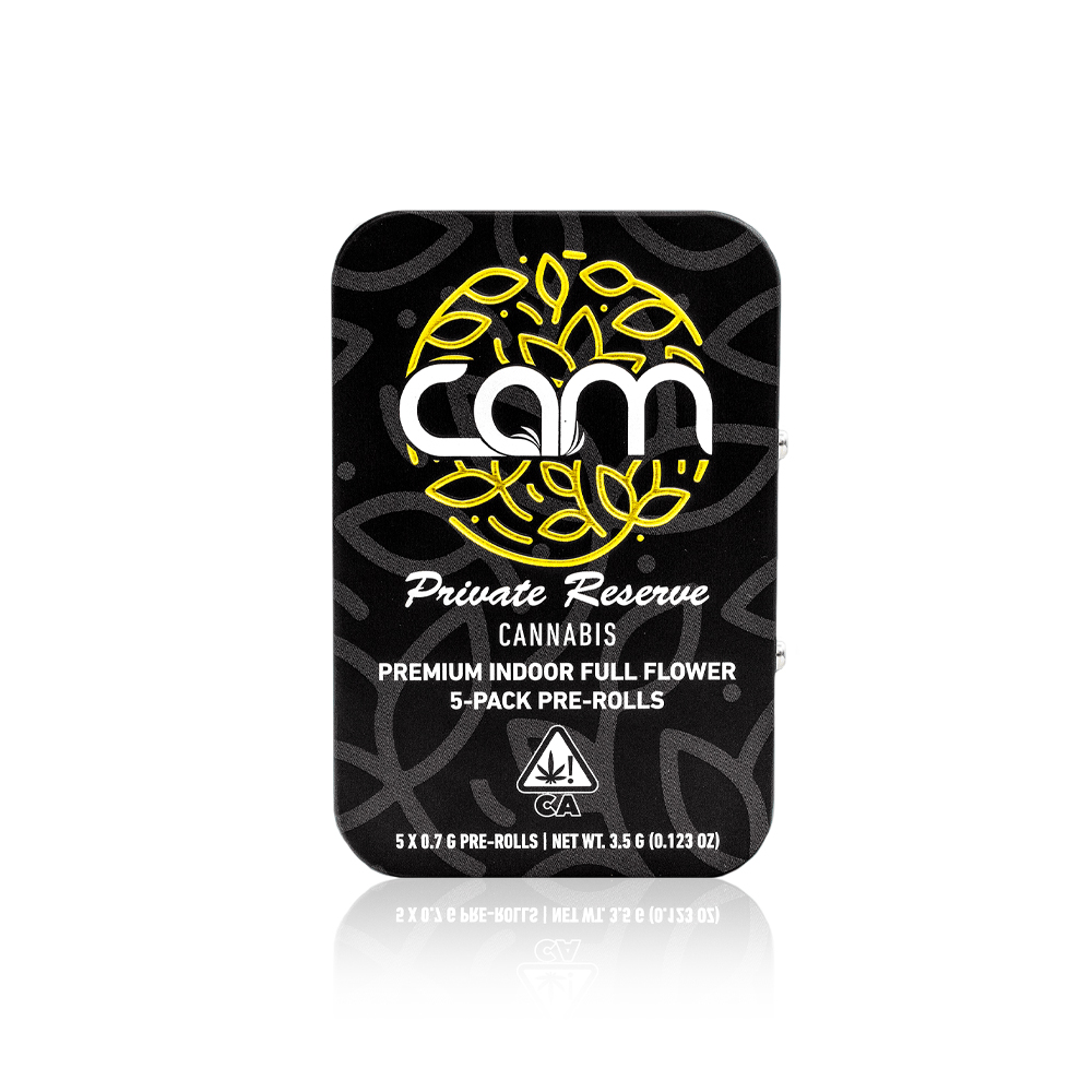 Photograph of product: CAM - Preroll - Bubba's Girl - 5-Pack - 3.5G