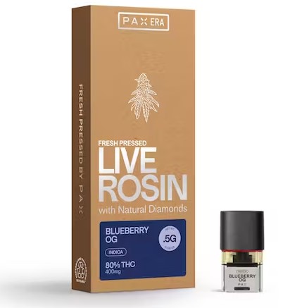 Photograph of product: Live Rosin PAX Pod Northern Lights 500mg (I)