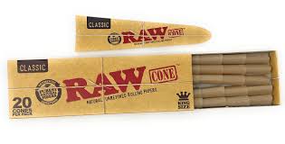 Photograph of product: Raw Classic Cone King Size 20pk
