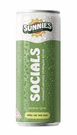 Photograph of Product: Lemon Lime Sparkling Water | Carbonated Drink | 1 x 10mg