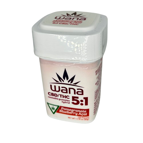 Photograph of product: 5:1 Pomegranate Blueberry Acai Gummies