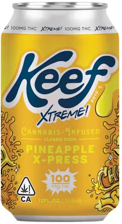 Photograph of product: Pineapple X-Press [H] - 100MG XTREME Soda