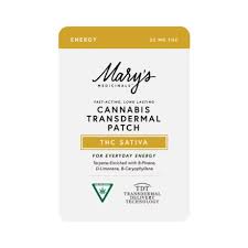 Photograph of product: Mary's Medicinal Patch Energy Oui'd 20mg TH-oui