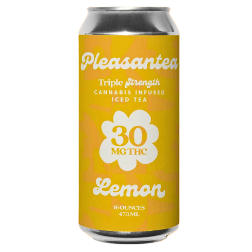 Photograph of product: Pleasantea Lemon Infused Beverage 30mg TH-oui