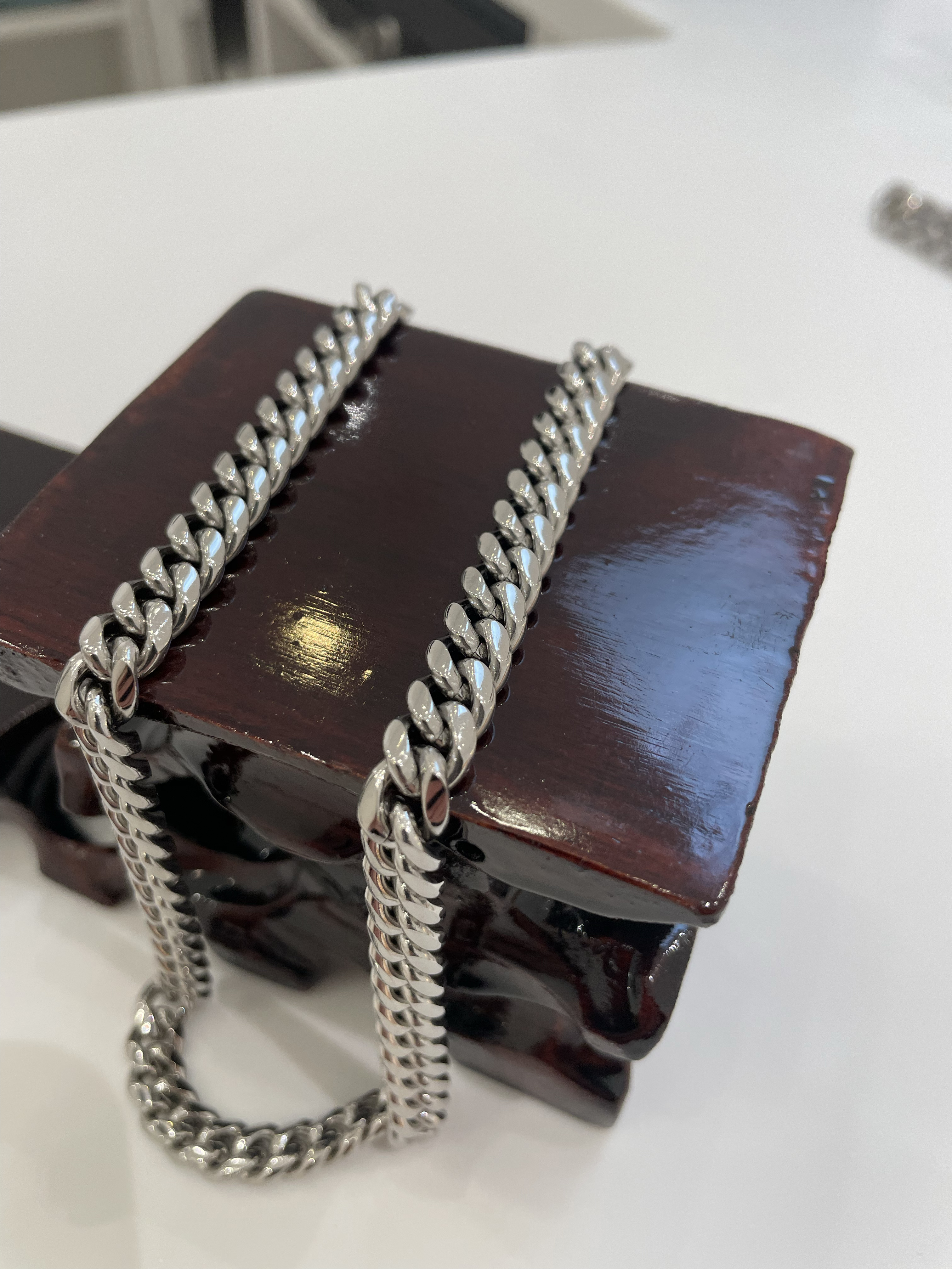 Photograph of product: Brooklyn or Bust | 20" Cuban Link Chain