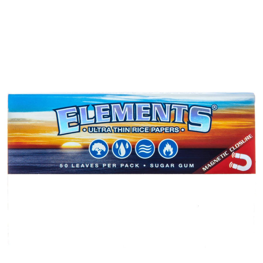 Photograph of product: Elements - 1 1/4" Rolling Papers - 50 Leaves