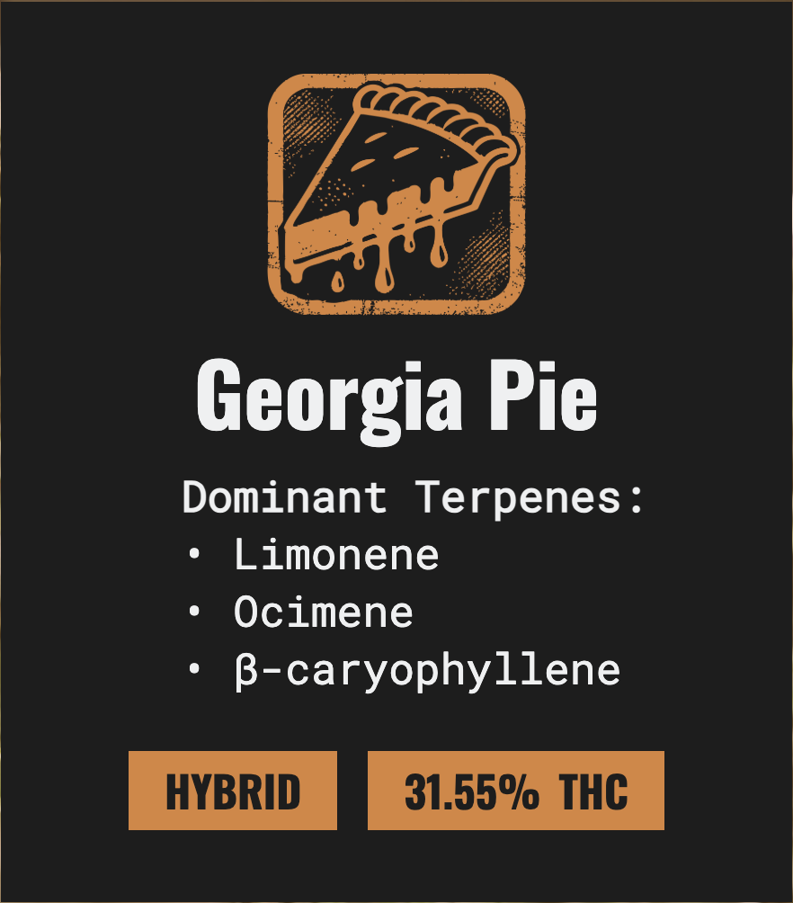 Photograph of product: Georgia Pie - 3.5g