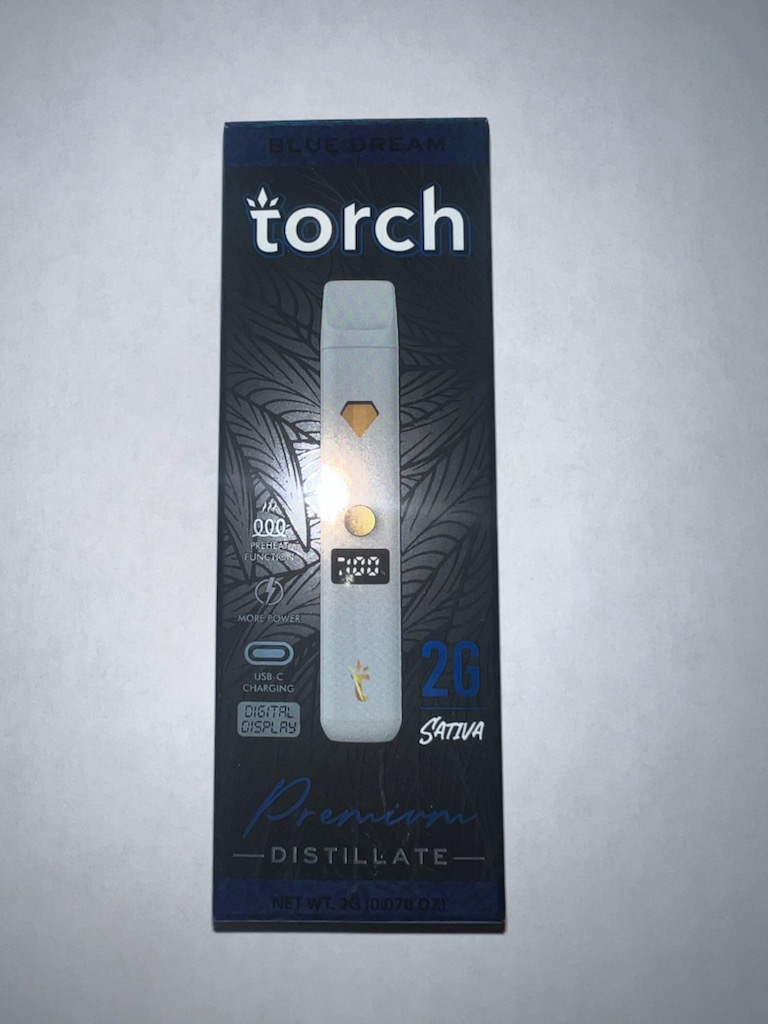 Photograph of Product: HPI | Torch Digital Vape | Blue Dream