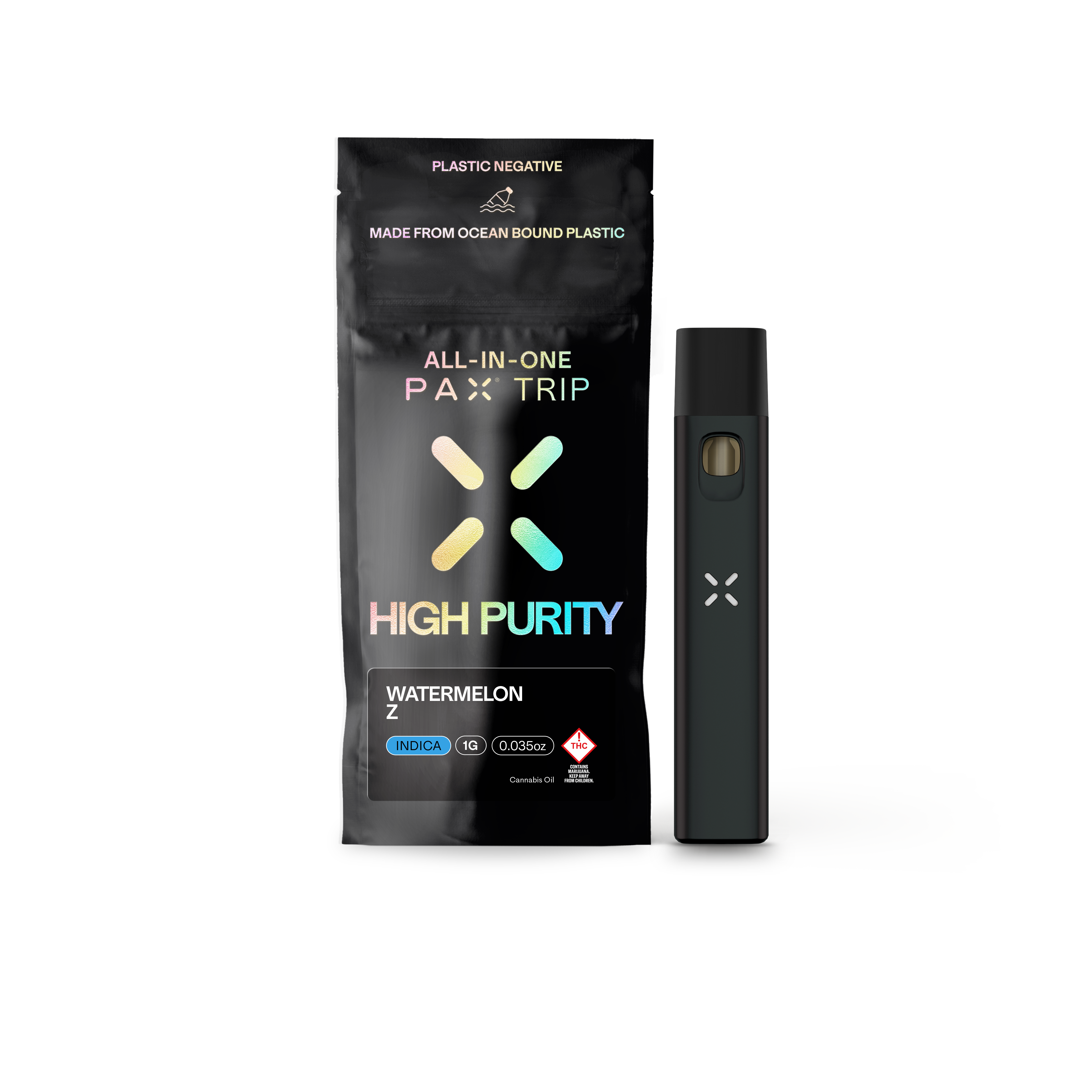 Photograph of product: Pax | Trip High Purity AIO (I) Watermelon Z 1g