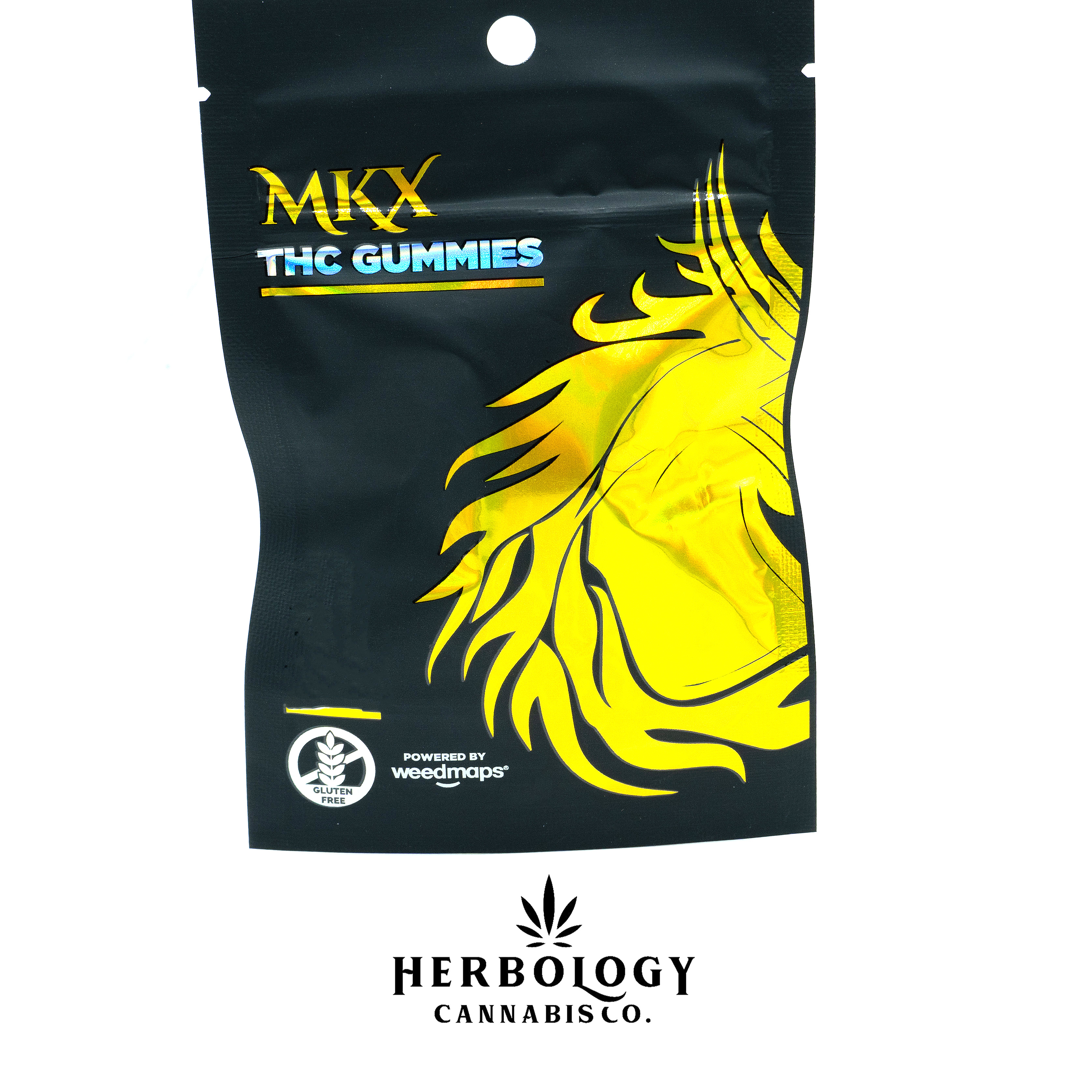 Photograph of product: MKX | Gummy | Strawberry Kush | 100mg