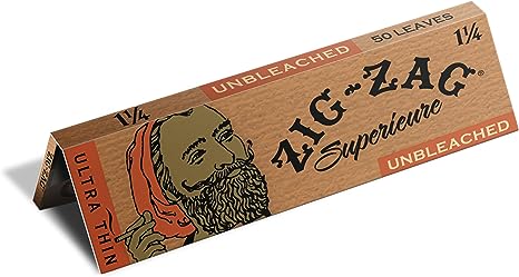 Photograph of product: Zig Zag -  1 1/4 Unbleached Rolling Papers