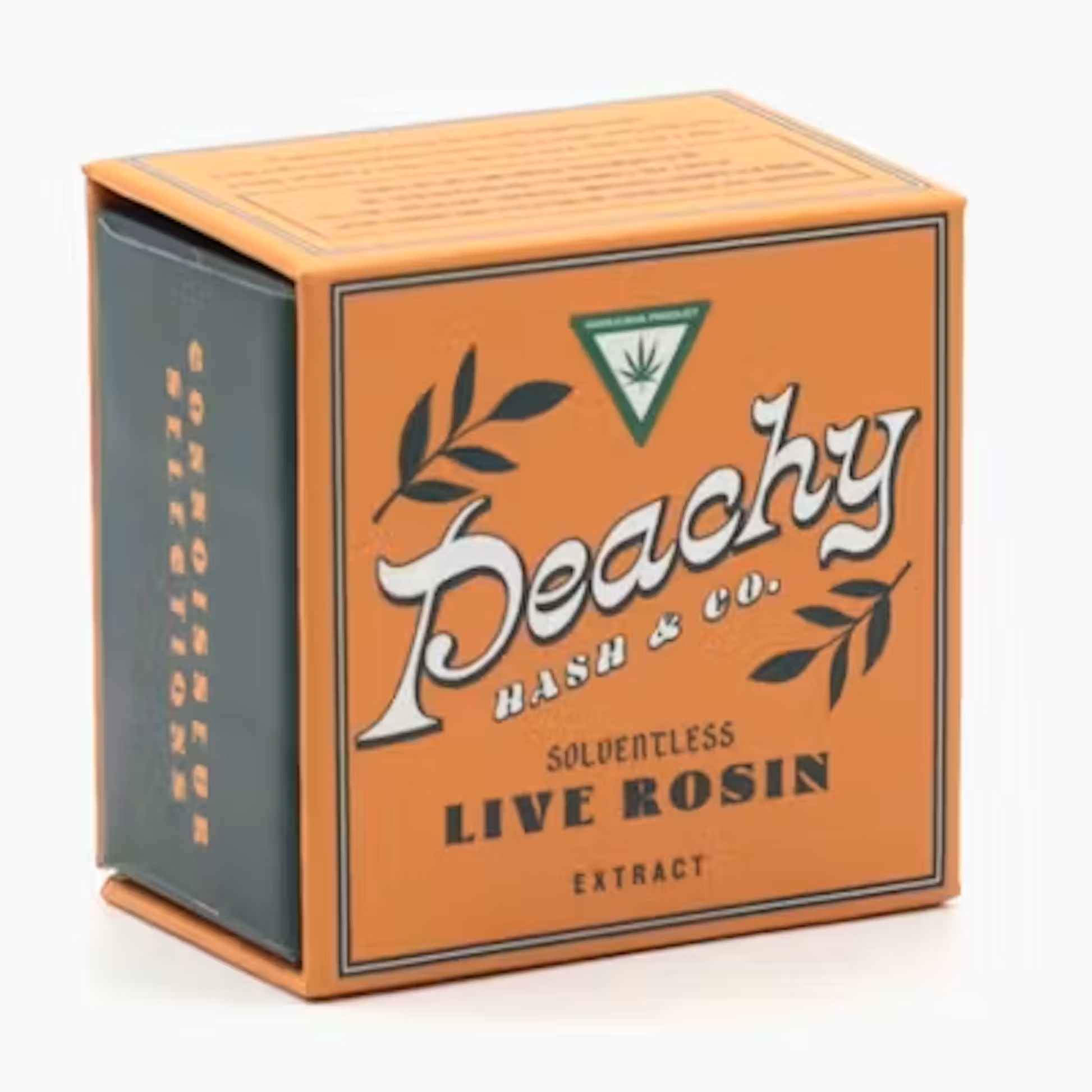 Photograph of product: Peachy au chocolat & Co. - Live Rosin - (1g) - **GMO** (3/$100)