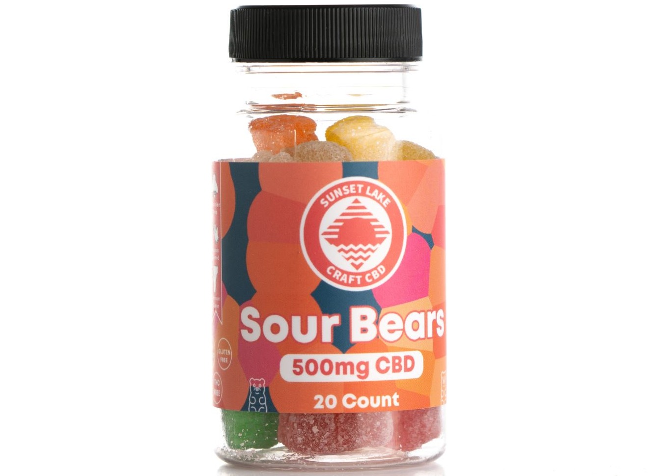 Photograph of product: SL CBD | Sour Bear Gummies 20pk