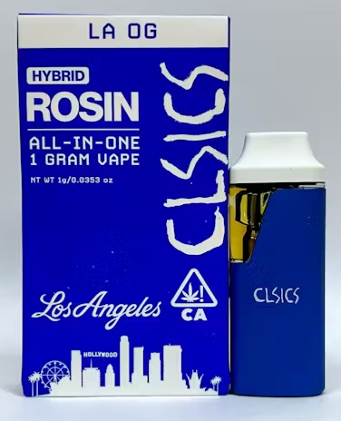 Photograph of product: ALL-IN-ONE - LIVE ROSIN - LA OG (1G)