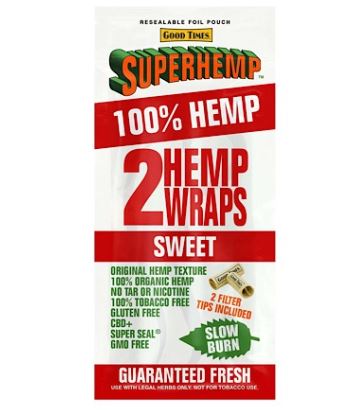 Photograph of product: (53324) Papers - Super Hemp - Sweet