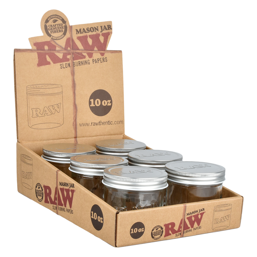 Photograph of product: Raw | Mason Jar 10oz