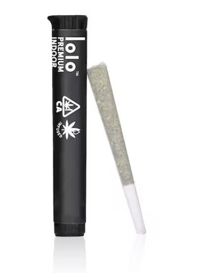 Photograph of product: Lolo 1g Mummy Fingers Infused Preroll 40%