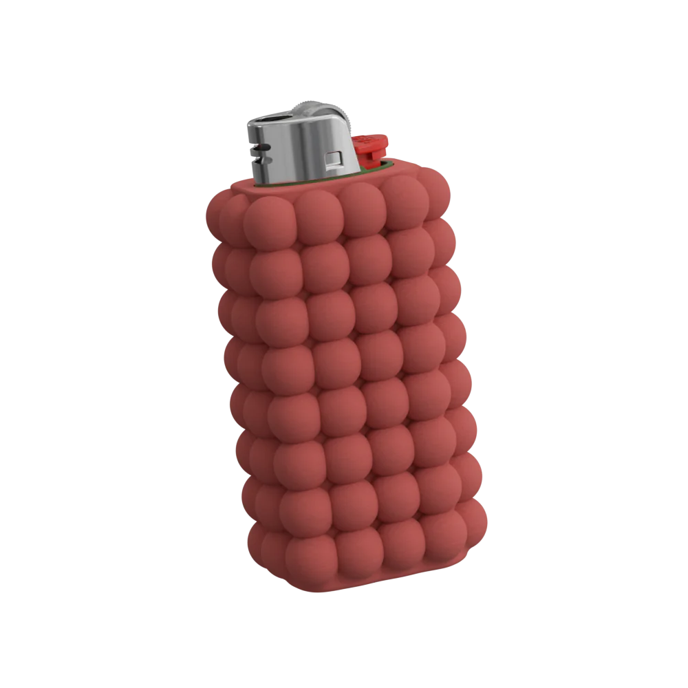 Photograph of product: Funky Forms Coral Sunset Bubble Lighter Holder