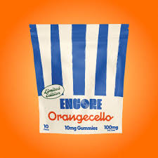 Photograph of product: Encore Orangecello Gummies