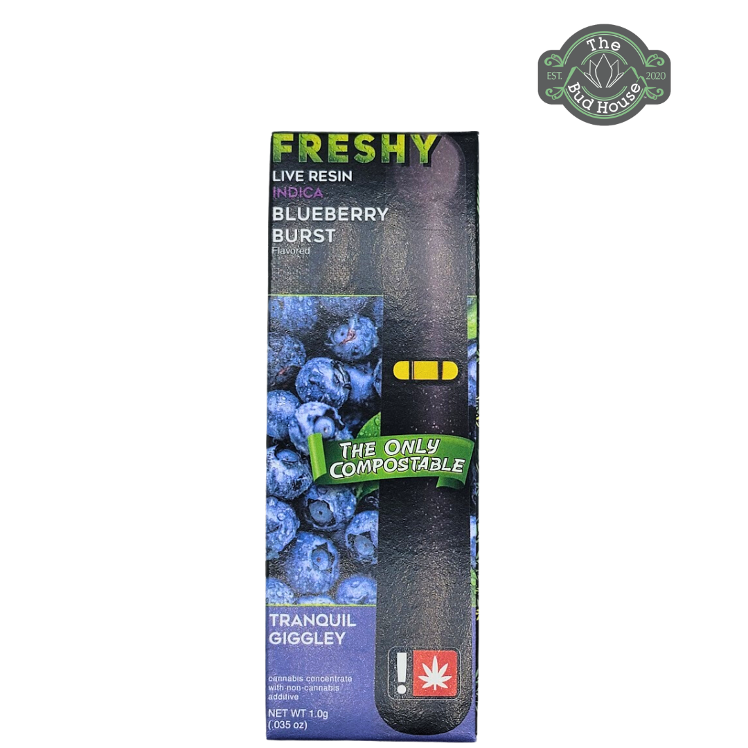 Photograph of product: Freshy 1g BLUEBERRY BURST FLAV-LR AIO