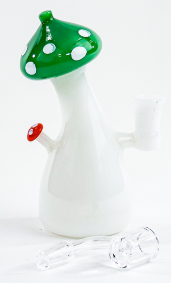 Photograph of product: $50 6" SirEEl MushMouth Dab Rig w/ Banger