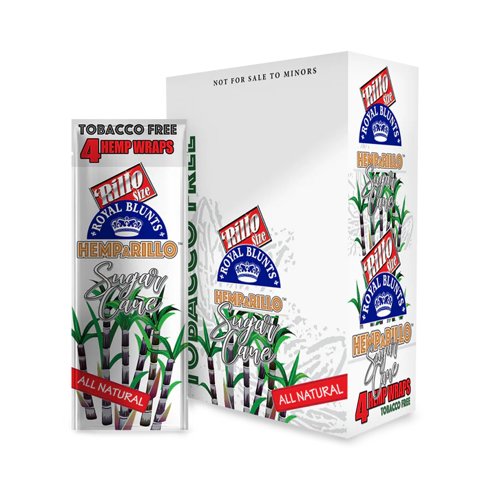 Photograph of product: 4pk Sugar Cane Flavored Hemp Wraps