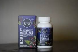 Photograph of product: 500 mg | Elderberry HEMP CBD:CBN Gummies | 20pk