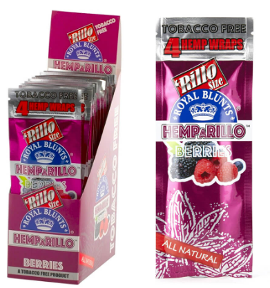 Photograph of product: Hemparillo Blunt Wraps - Berries