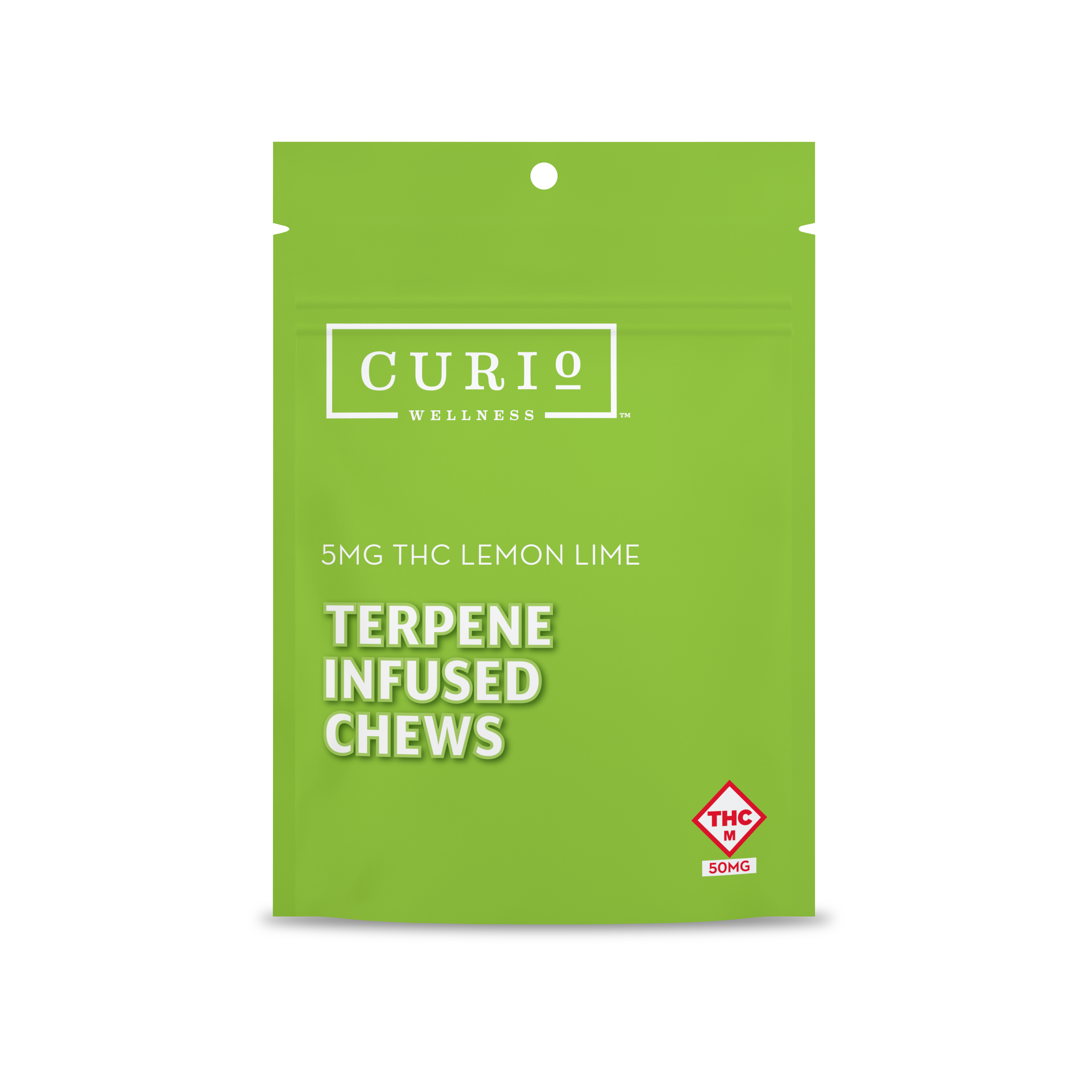 Photograph of product: Lemon Lime Terpene Infused Chews (50mg)