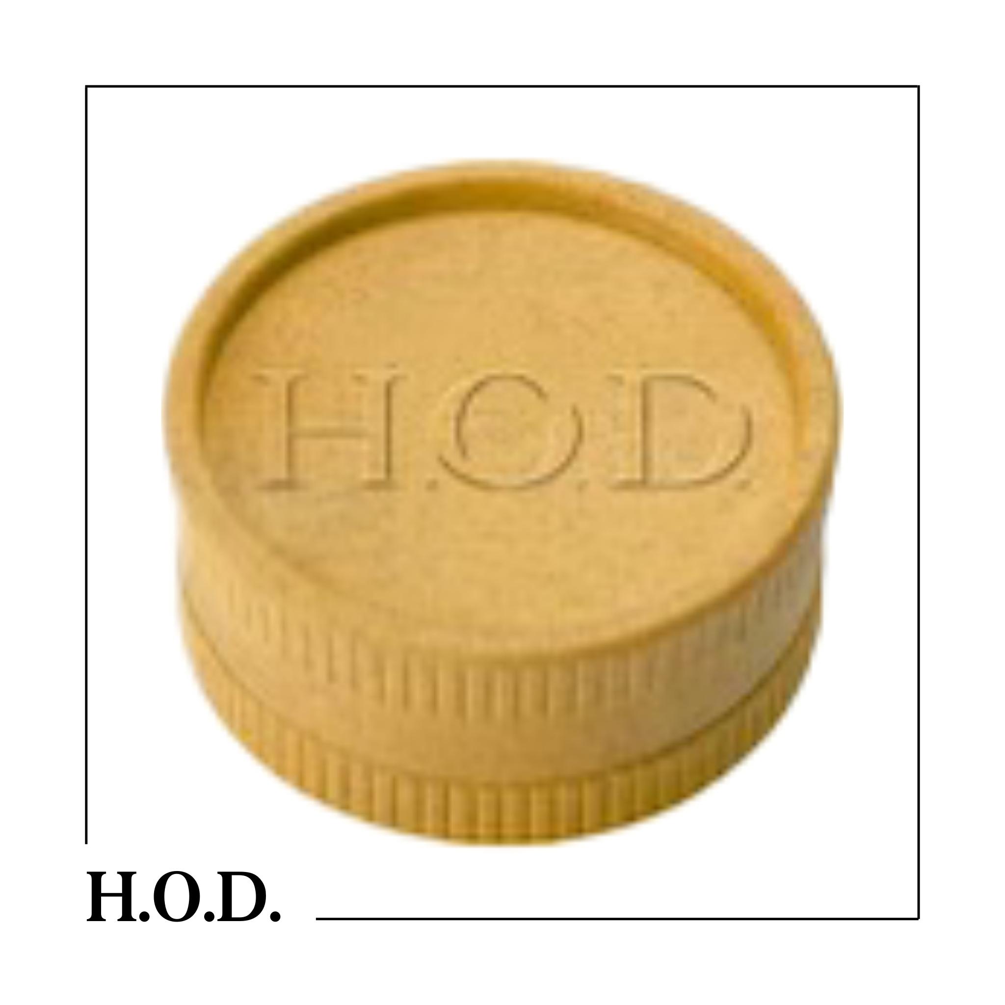 Photograph of product: H.O.D. Gold Hemp Grinder