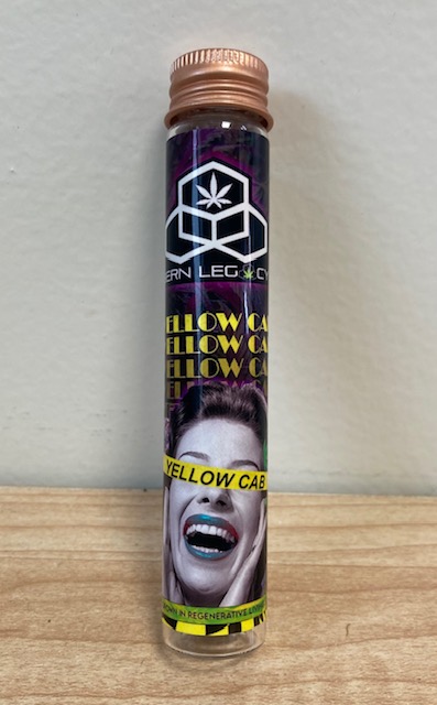 Photograph of Product: Bern Legacy | Yellow Cab Preroll | Prepack Pre Roll