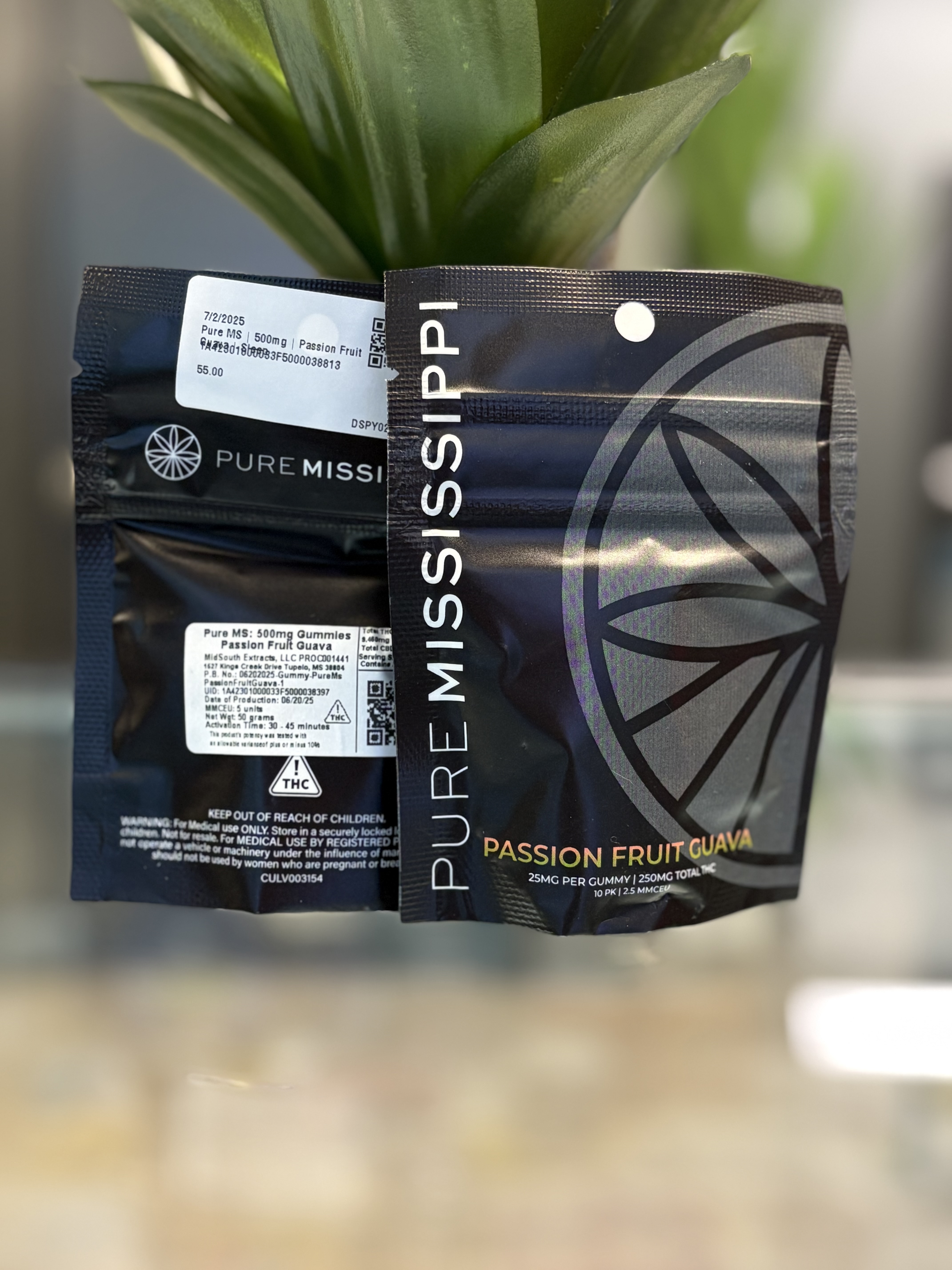 Photograph of product: Pure MS | 500mg | Passion Fruit Guava | Sleep