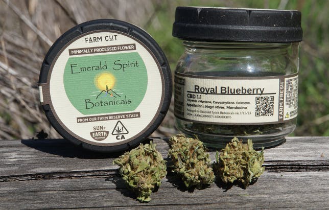 Photograph of product: Farm Cut - Royal Blueberry CBD 1:1 (7.5g) - 7.5 grams