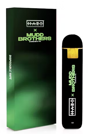 Photograph of product: Haze X Mudd Brothers Zero Gravity Live Resin .5g Cartridge