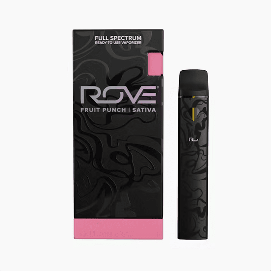Photograph of product: Rove Live Resin AIO Vape Fruit Punch 1g - 