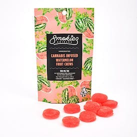 Photograph of product: Watermelon | 100mg Fruit Chews