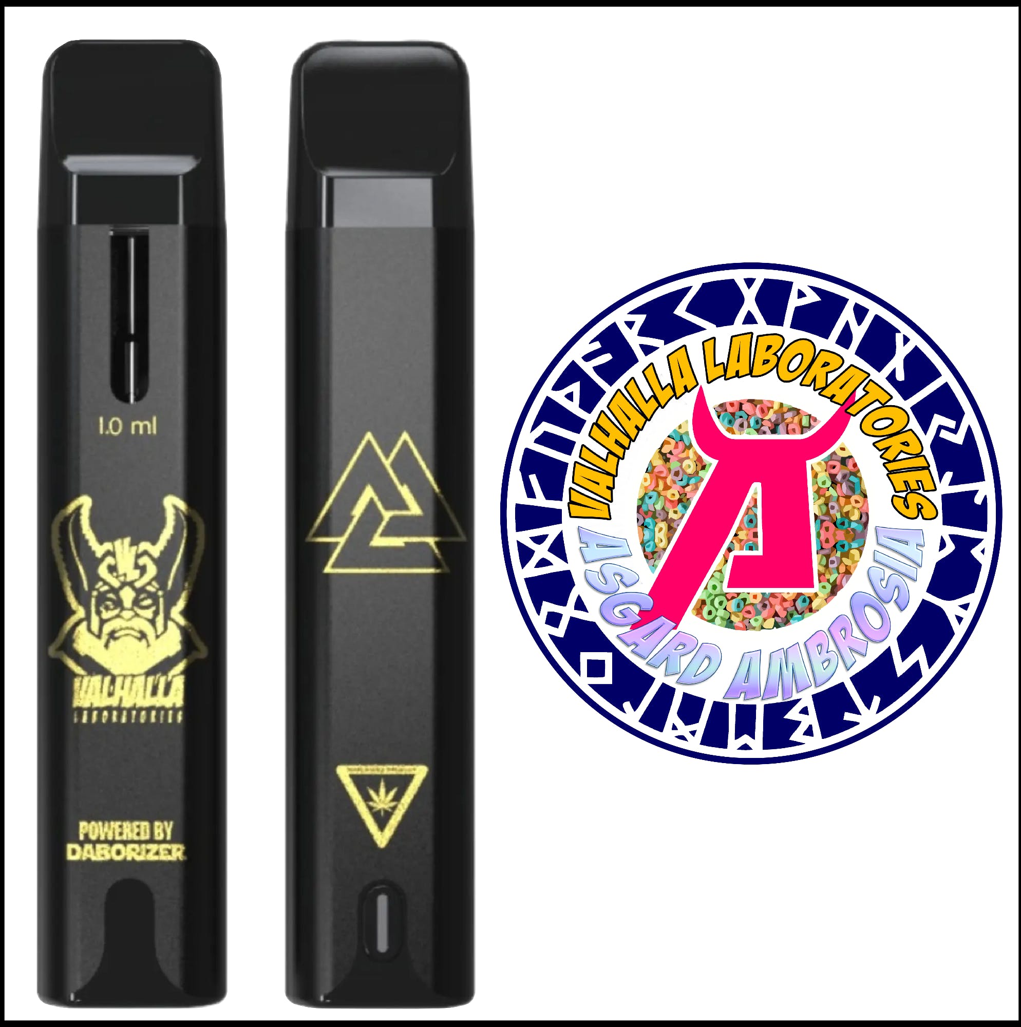 Photograph of product: Valhalla Labs Asgard Ambrosia 1g Disposable Vape