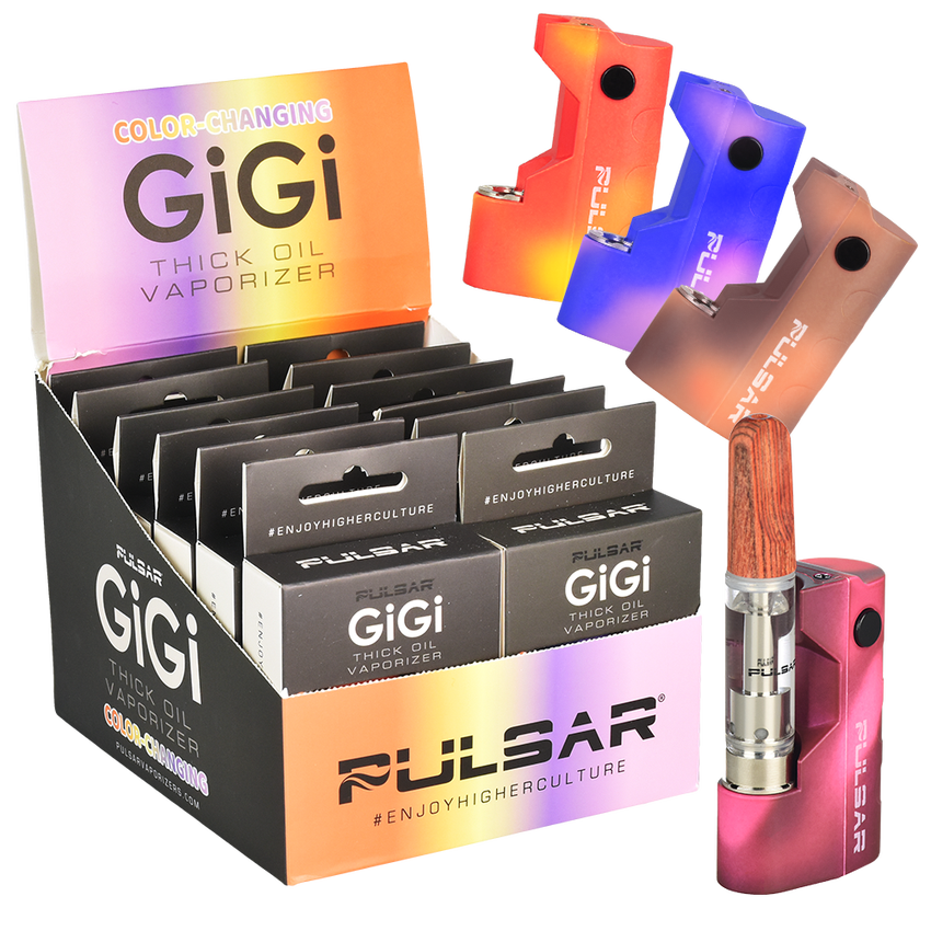Photograph of product: Pulsar GiGi Variable Voltage 510 Battery | 500mAh