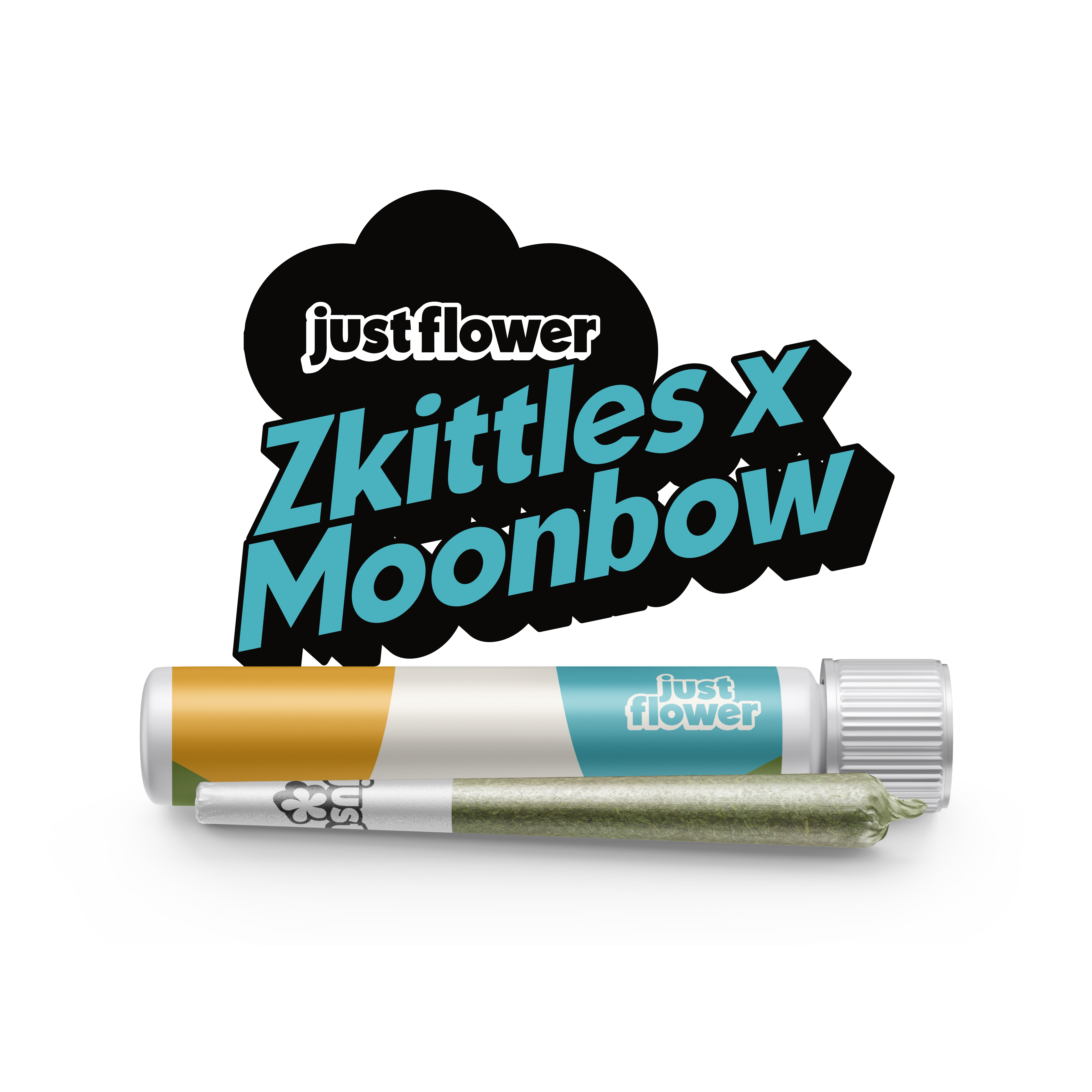Photograph of Product: Zkittles x Moonbow Pre-Roll | 2 x 0.5g