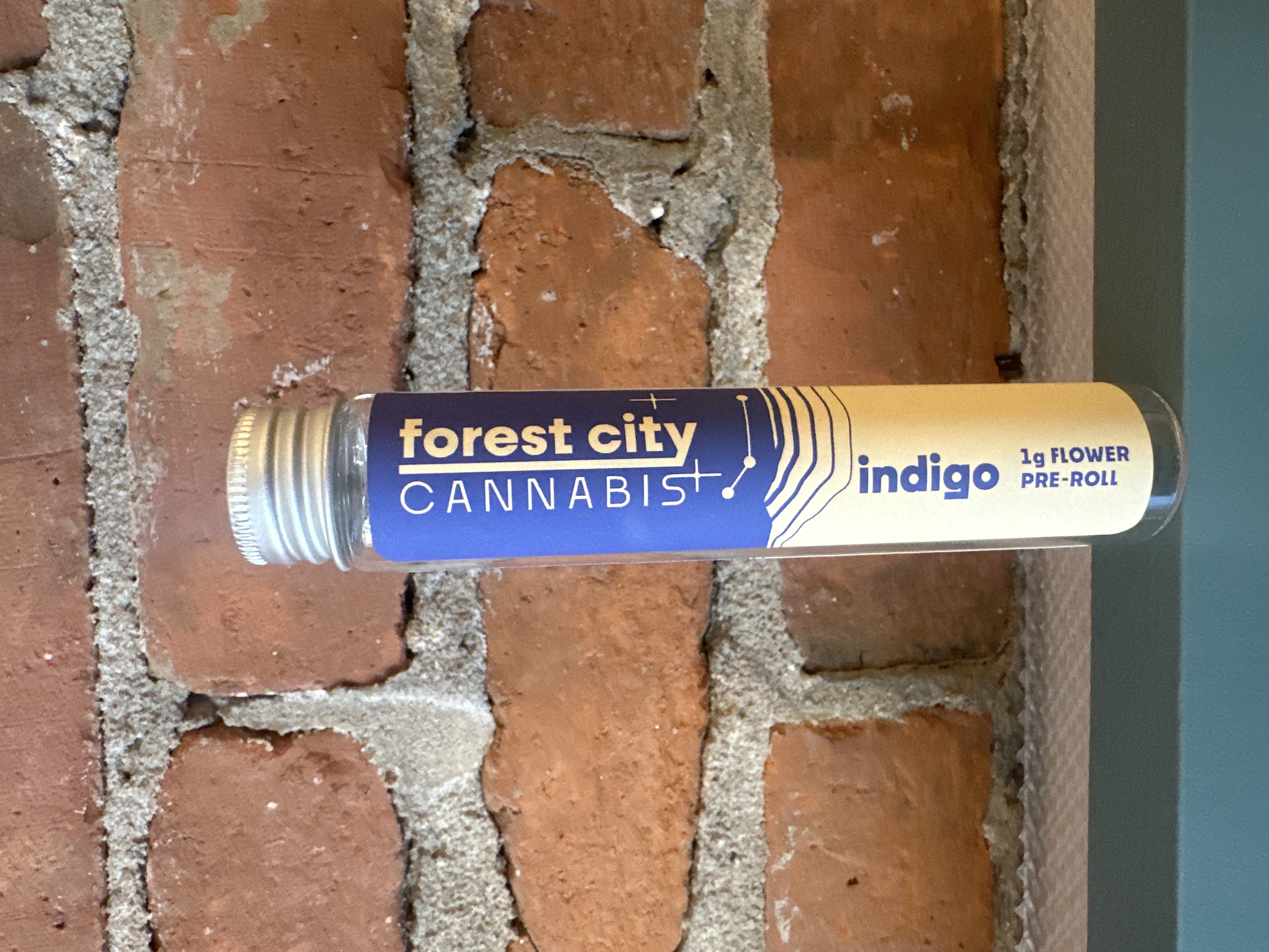 Photograph of product: Forest City Oui'd Preroll | Indigo