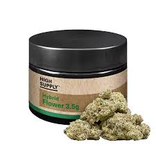 Photograph of product: High Supply - Purple Venom - Hybrid - 3.5g