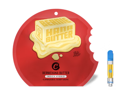 Photograph of product: COOKIES - CART DISTILLATE - 1G - BERNIEHANA BUTTER - Oui'd HYBRID