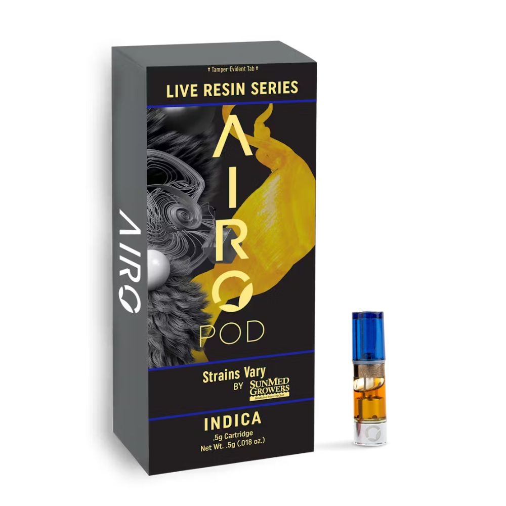 Photograph of product: Golden Pineapple | Live Resin Vape | 0.5g