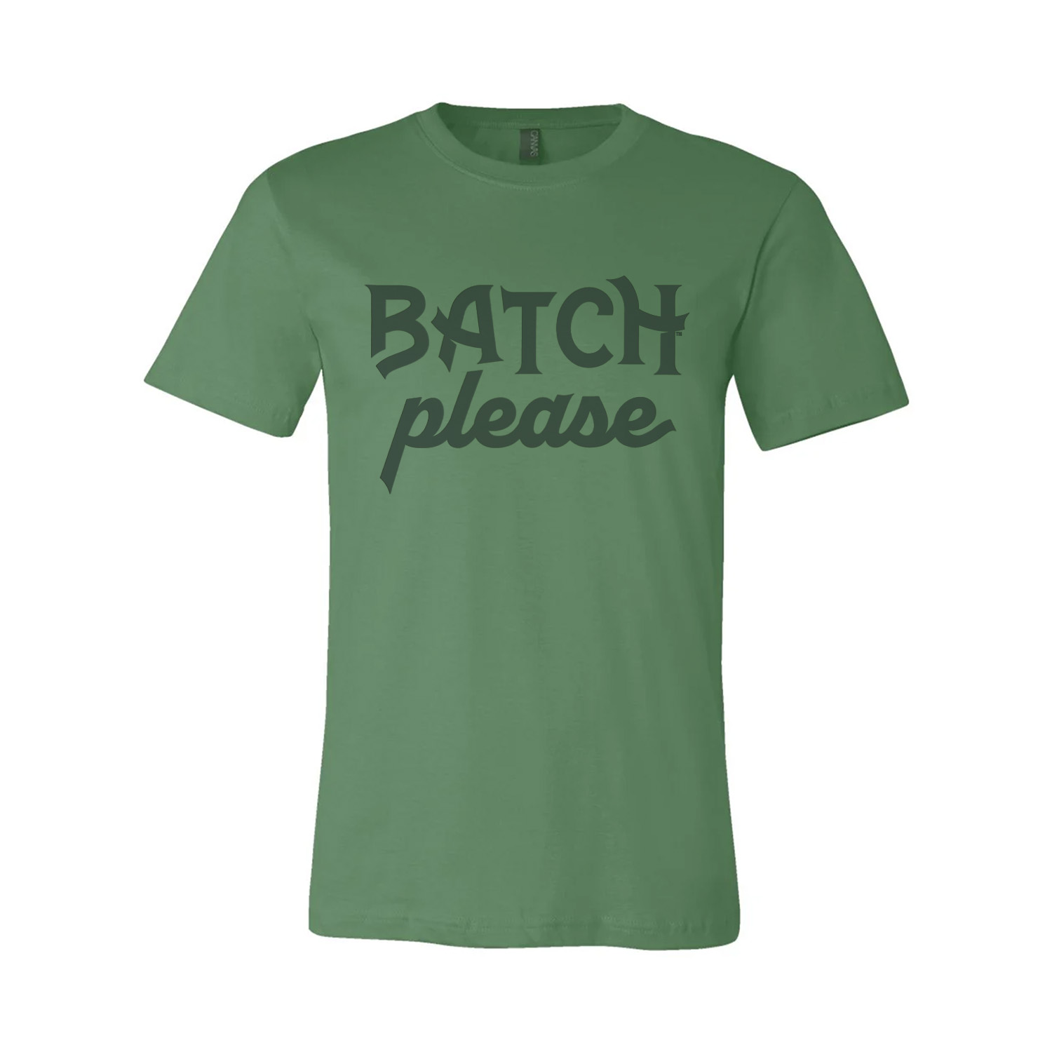 Photograph of product: Batch | Apparel | T-Shirt Batch Please Green | 2XL