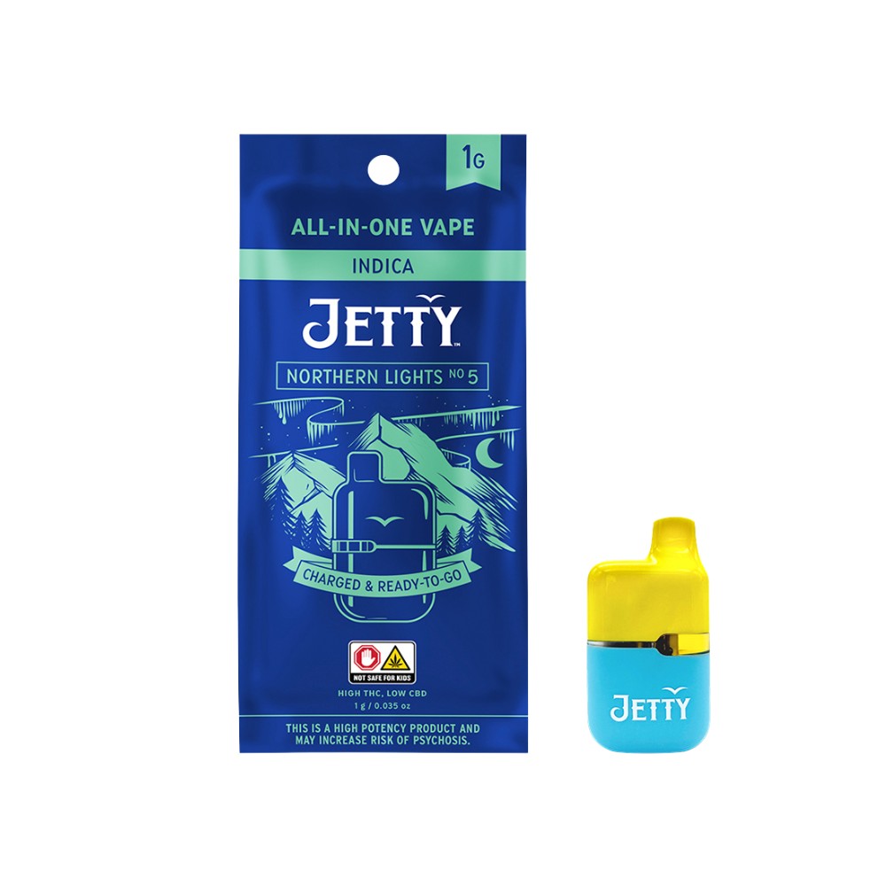 Photograph of product: AIO MINI - NORTHERN LIGHTS #5 1G - JETTY EXTRACTS