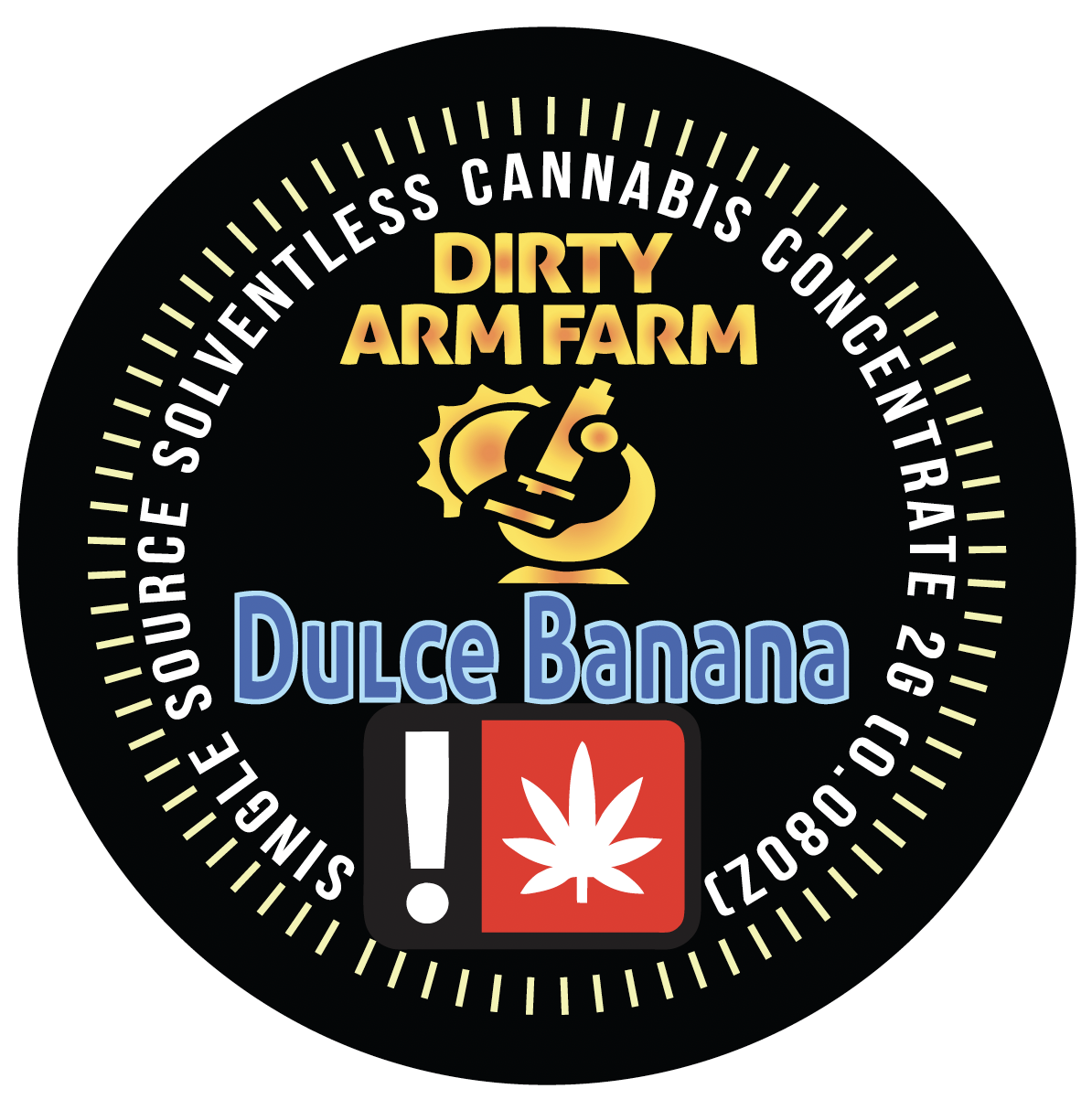 Photograph of product: Dulce Banana Rosin