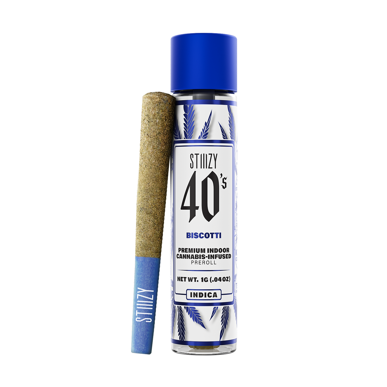 Photograph of product: Stiiizy | Biscotti (i) | Infused Pre-Roll | 1g