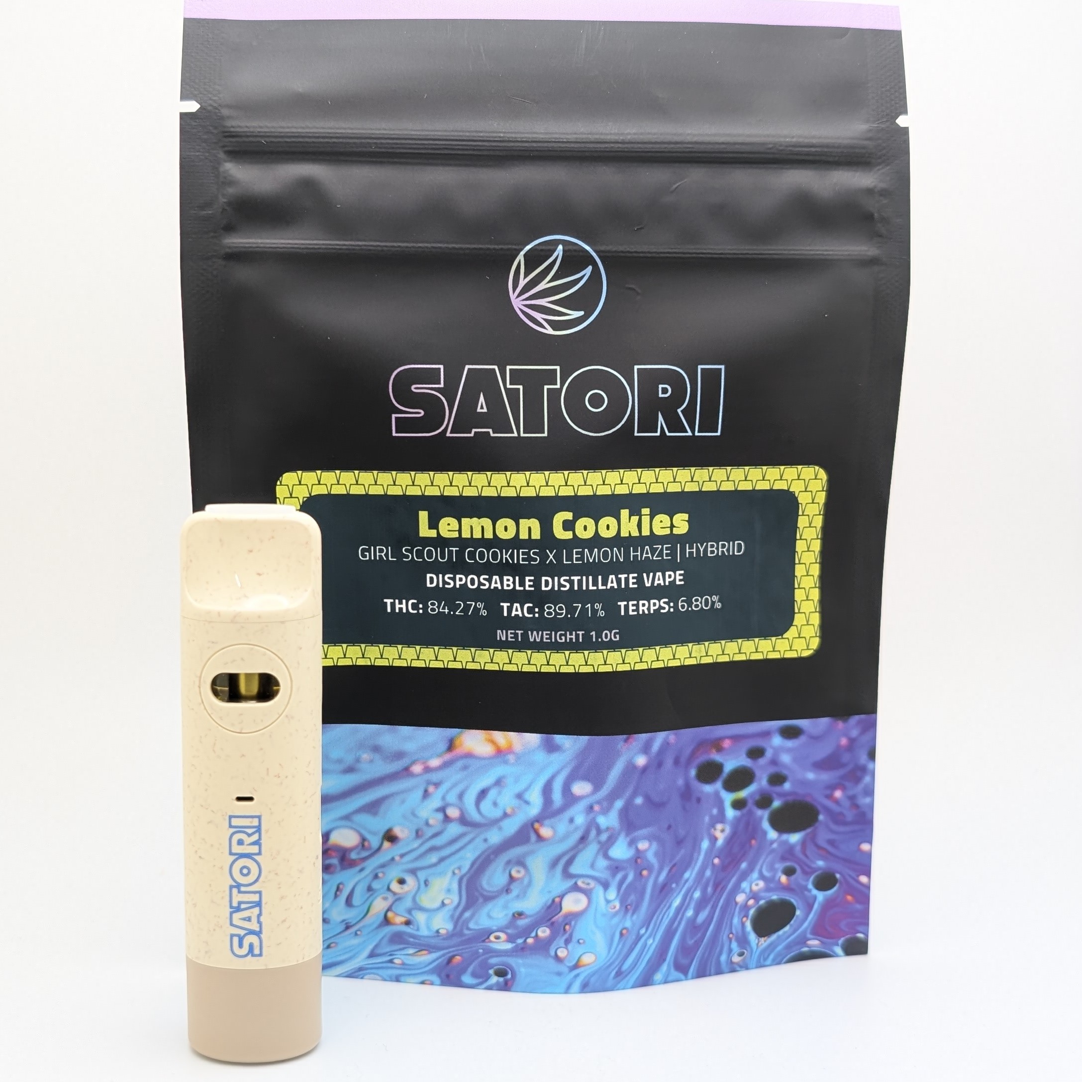 Photograph of product: Lemon Cookies 1g Disposable Vape