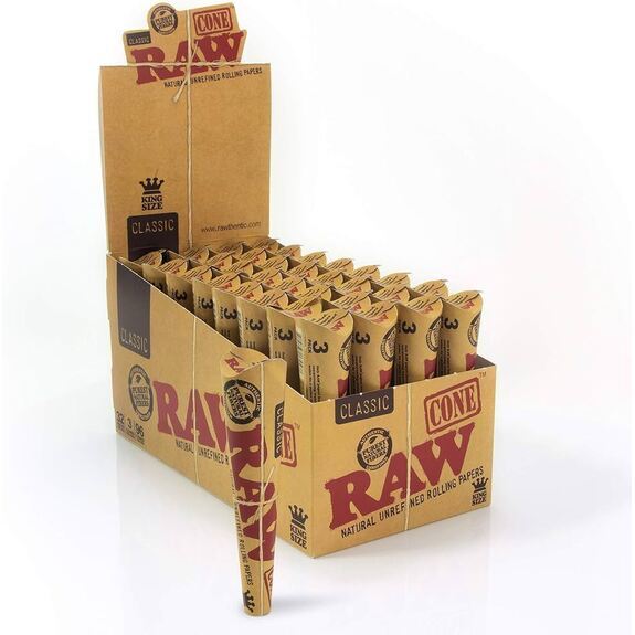 Photograph of product: RAW Classic Cone King Size 3pk $3