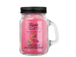 Photograph of product: Beamer Candle Co. - | Smoke Killer Collection | Aunt Suzie's Raspberry Lemonade | 4oz.